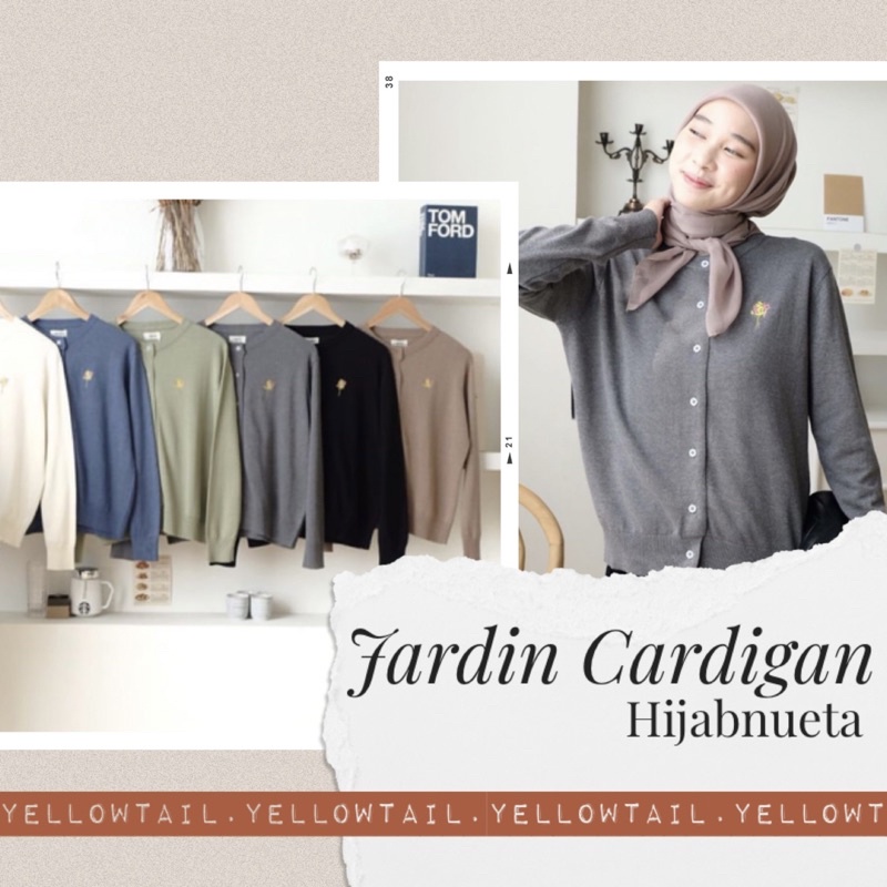Jardin Cardigan by Hijabnueta Nueta