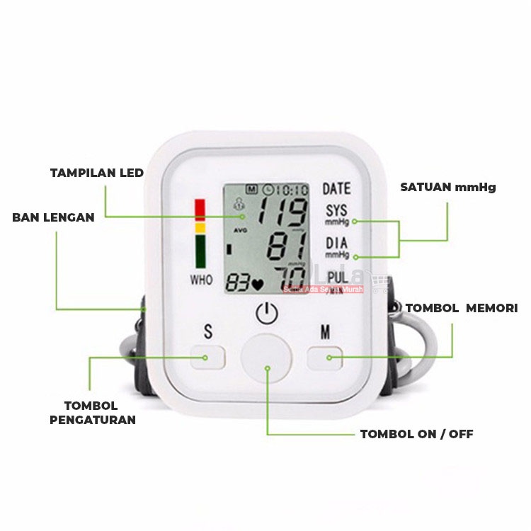 ALAT PENGUKUR TEKANAN DARAH TENSI OLL-XY1325