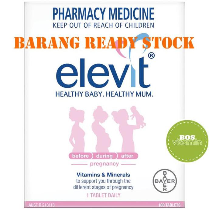 Terlariss Elevit With Iodine 100 Tablet Disk0N