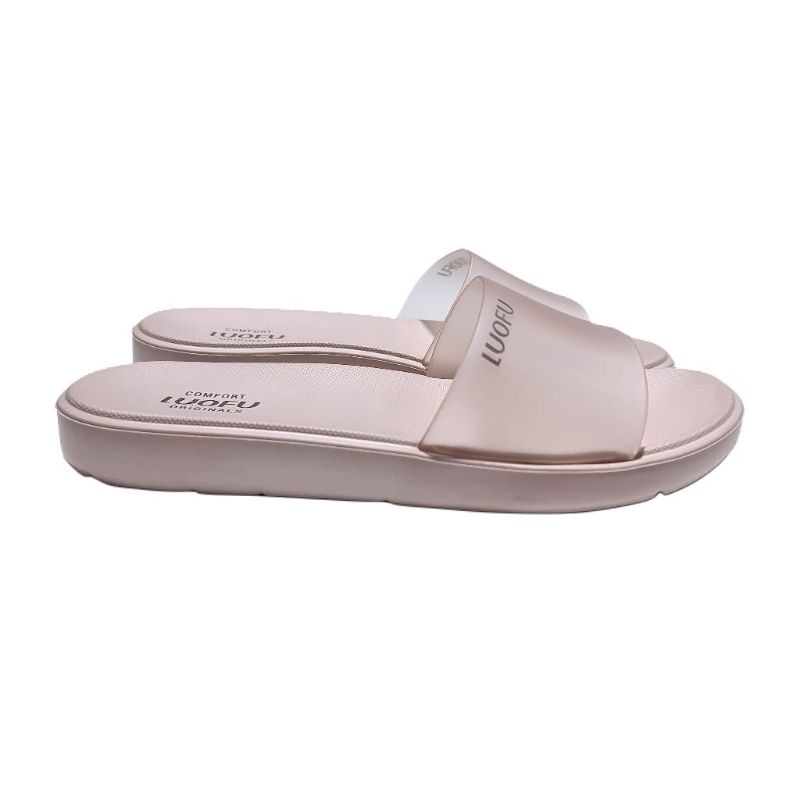 SANDAL SLOP WANITA SANDAL  JELLY IMPORT LOUFU