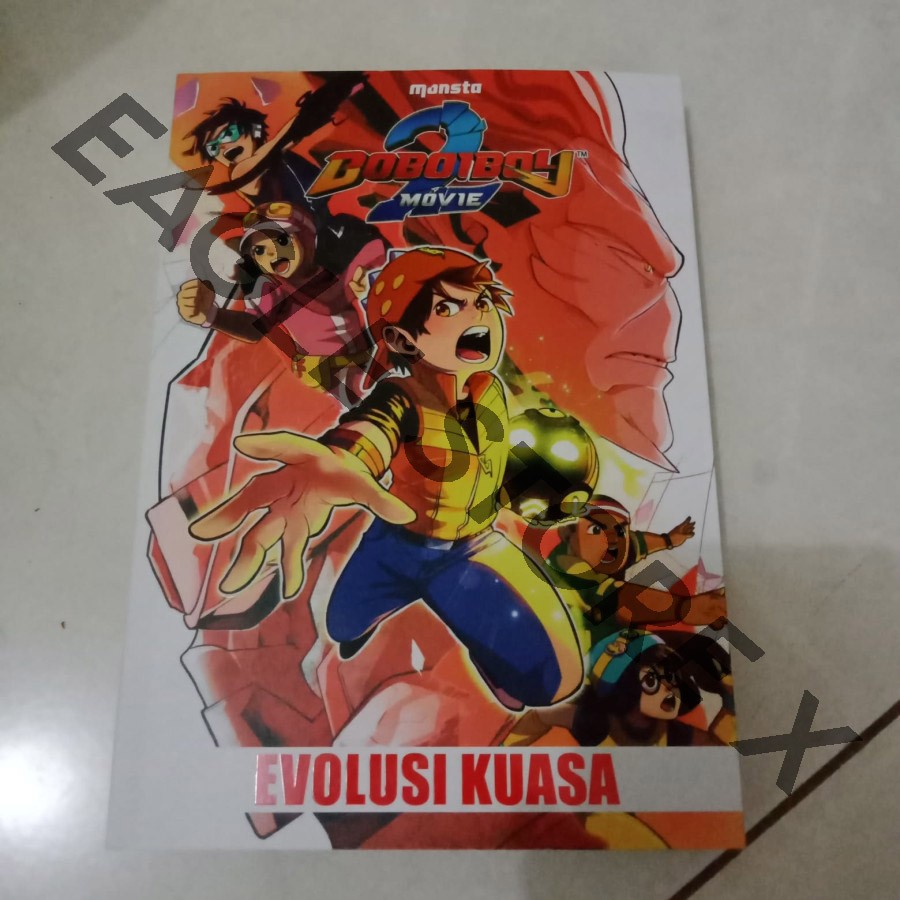 Komik Boboiboy The Movie 2 Evolusi Kuasa