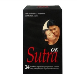 Kondom Sutra OK isi 24 Pcs - Kondom Hitam Sutra