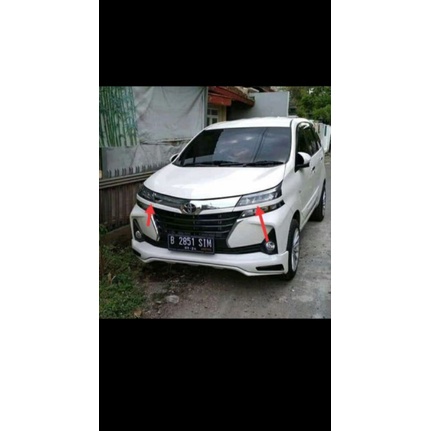 list garnis lampu depan Avanza Xenia veloz