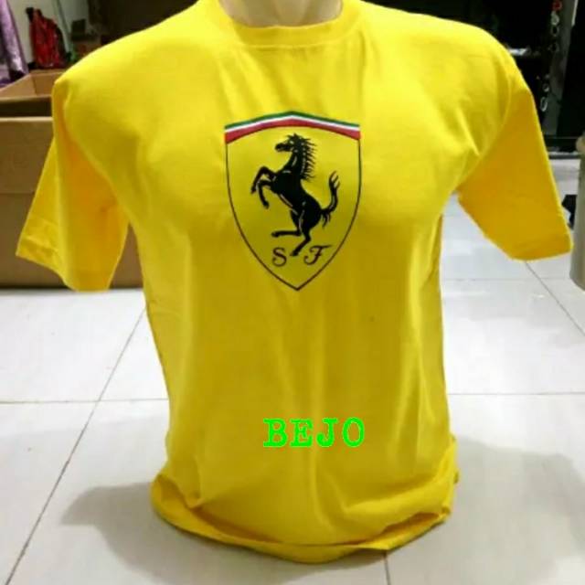 Kaos Tshirt Baju Ferrari
