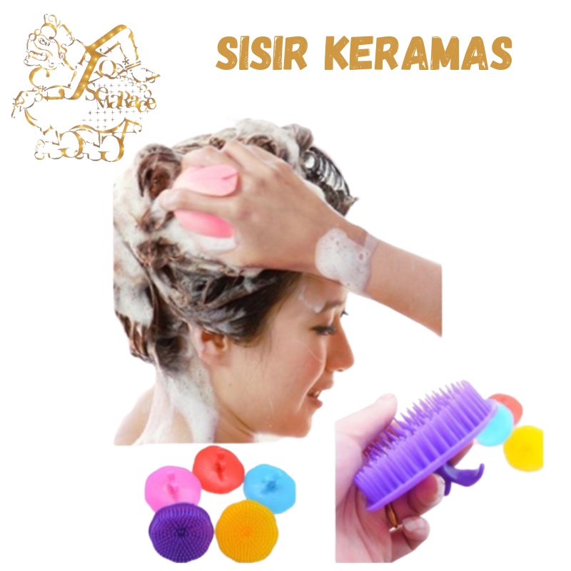 SISIR SIKAT KERAMAS RAMBUT