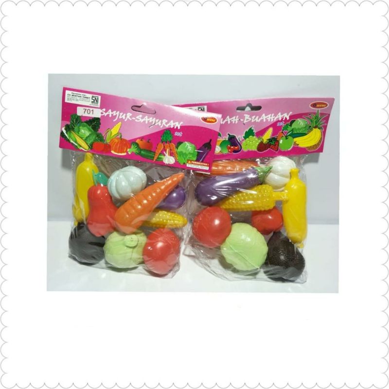 Mainan Buah campur Isi 1kilo