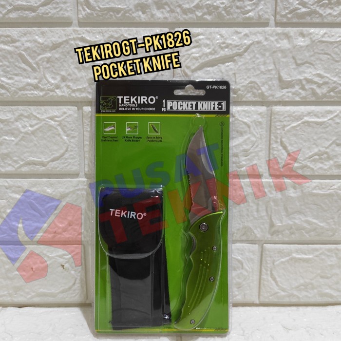 Pisau - Tekiro Pisau Lipat Stainless