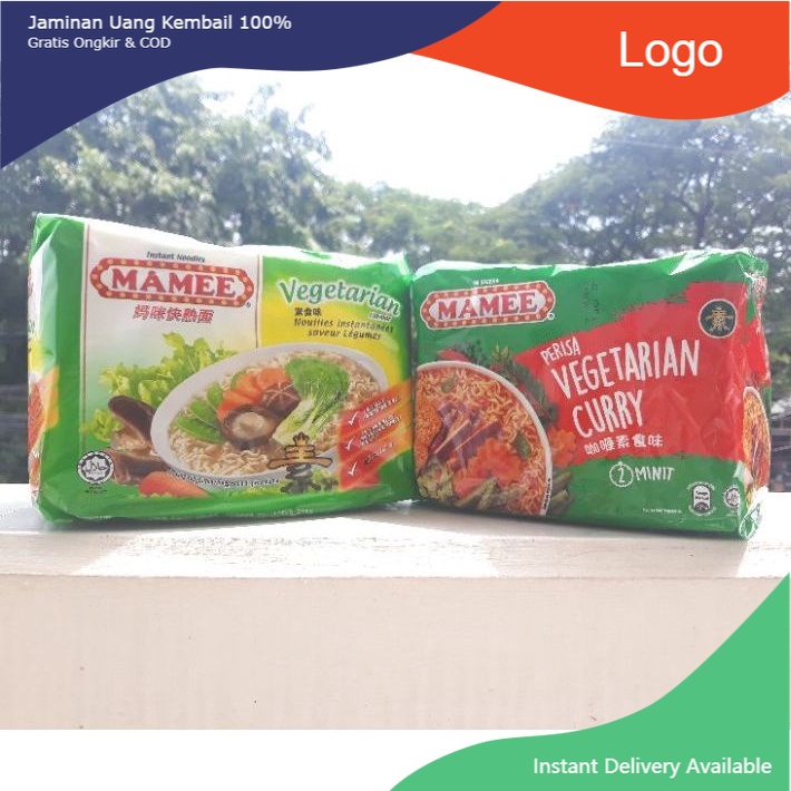 

Mie Mamee Instant rasa Sop / Curry - Kari Vegetarian