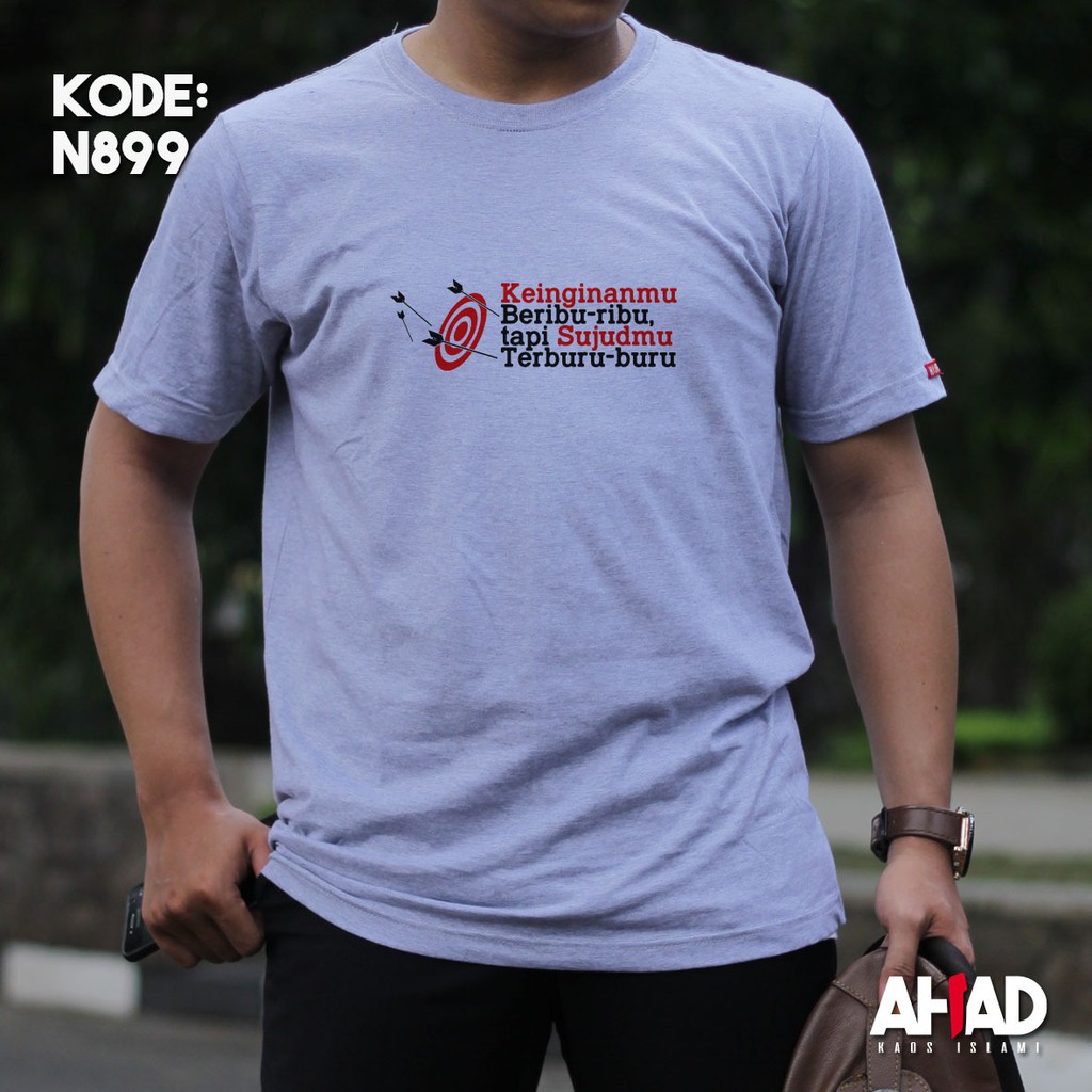 Kaos Islami Ahad-Keinginanmu beribu-ribu N899