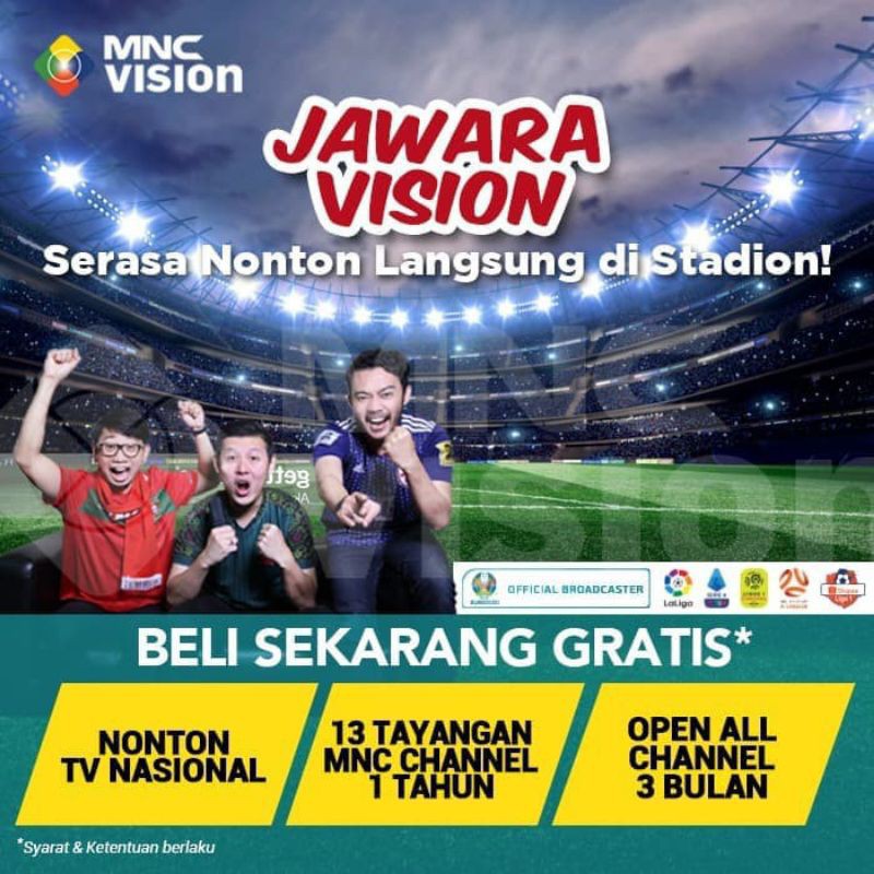Pemasangan MNC VISION