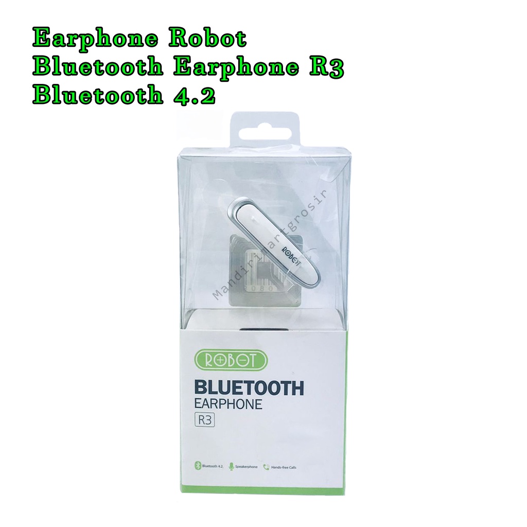 Earphone Robot * Earphone Blueooth * Bluetooth 4.2 * R3