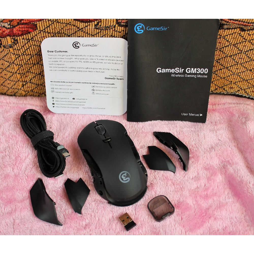 GAMESIR GM300 - Wireless Gaming Mouse - 16000DPI - Mouse Gaming Wireless dari GameSir