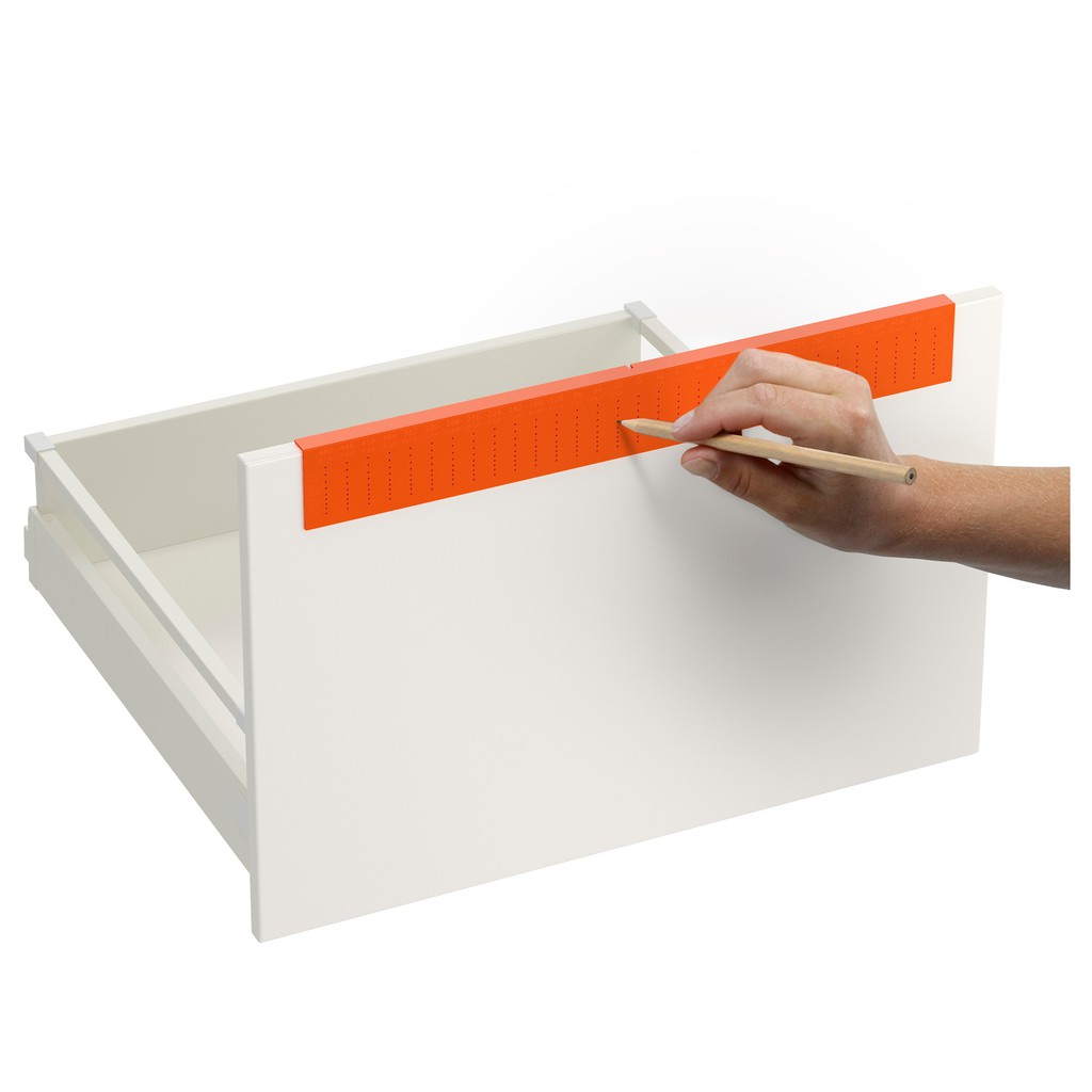 

Penggaris Tukang Berlubang 51cm bahan Plastik F2X Oranye
