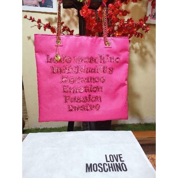 Tote bag moschino authentic preloved