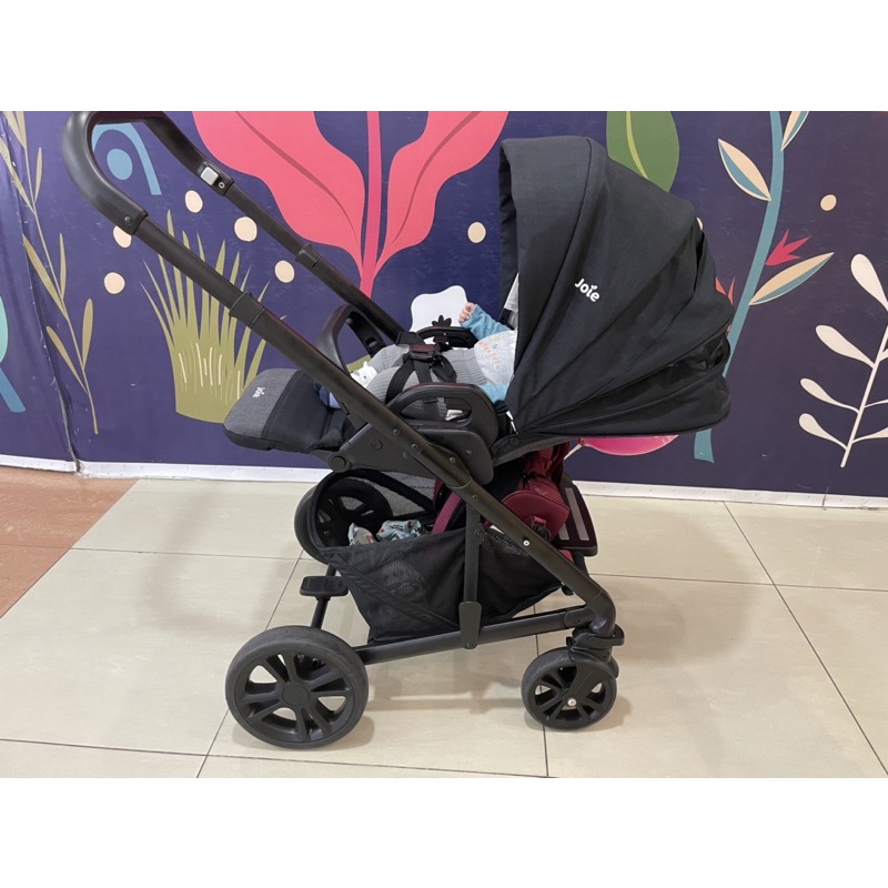 preloved stroller joie chrome