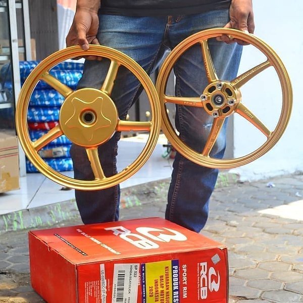 Readyy pelek rcb vario beat scoopy velg rcb tk excel jinfei icon clik amore thailook Stok Terbatass