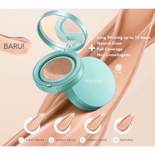 Wardah REFILL Exclusive Flawless Cover Cushion 15g