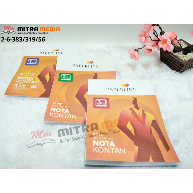 

NOTA KONTAN NCR RANGKAP 1/2/3 UKURAN 1/2 FOLIO