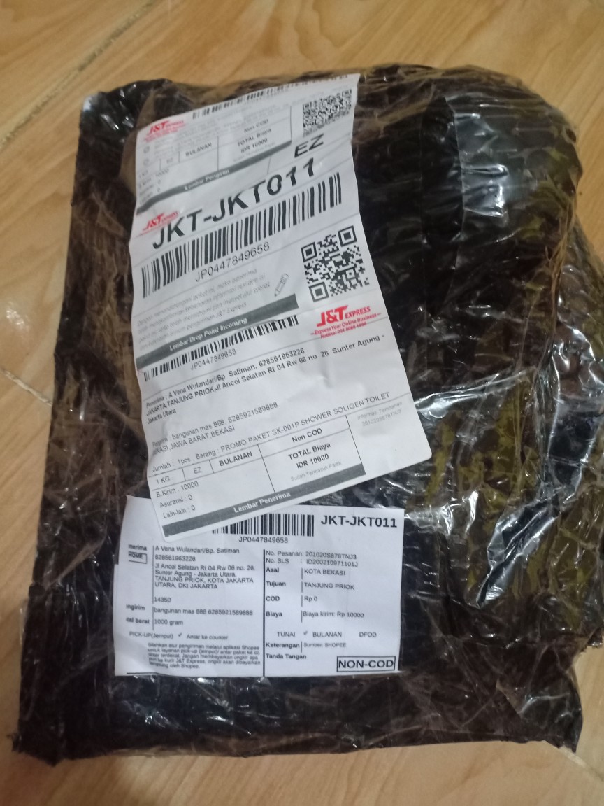 Promo Paket Sk-001p Shower Soligen Toilet Putih Dan Kran Cabang Soligen S13 - Shower Mandi - Shower