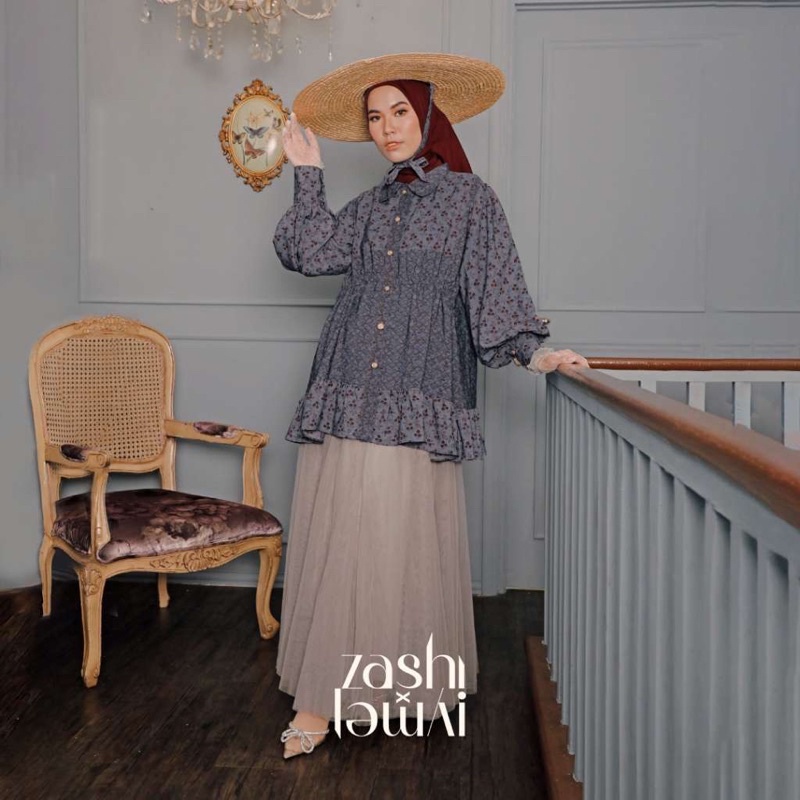 READY -Zashi x Iymel Daphne Blouse S