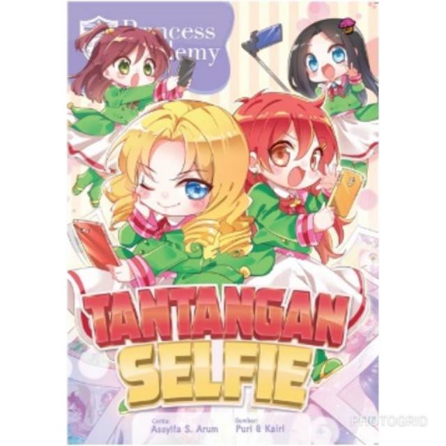 Komik princess academy. Tantangan selfie
