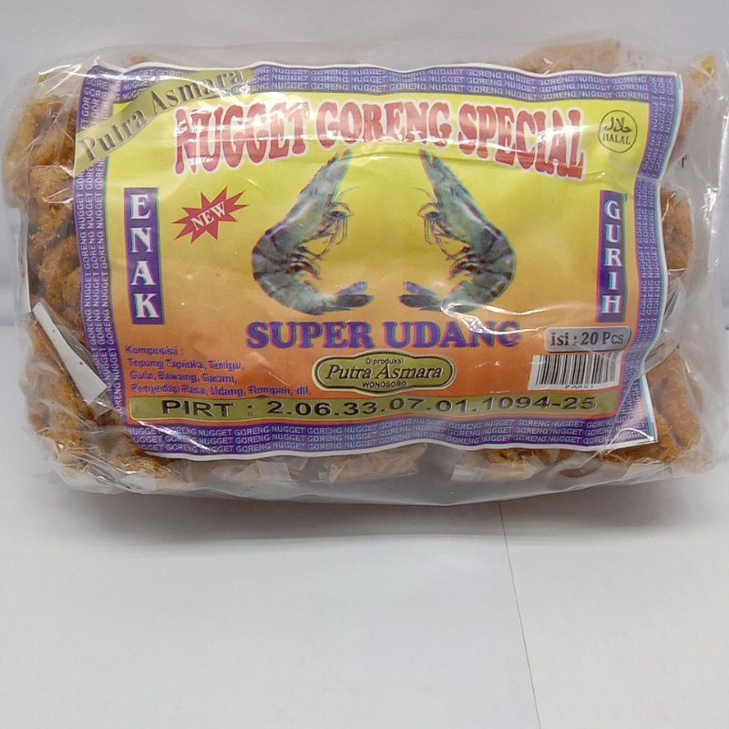 

NUGGET GORENG SPESIAL SUPER UDANG