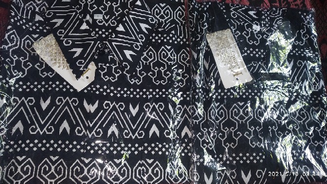 Couple Batik Ayah Anak Motif Semut Size Anak Terlengkap