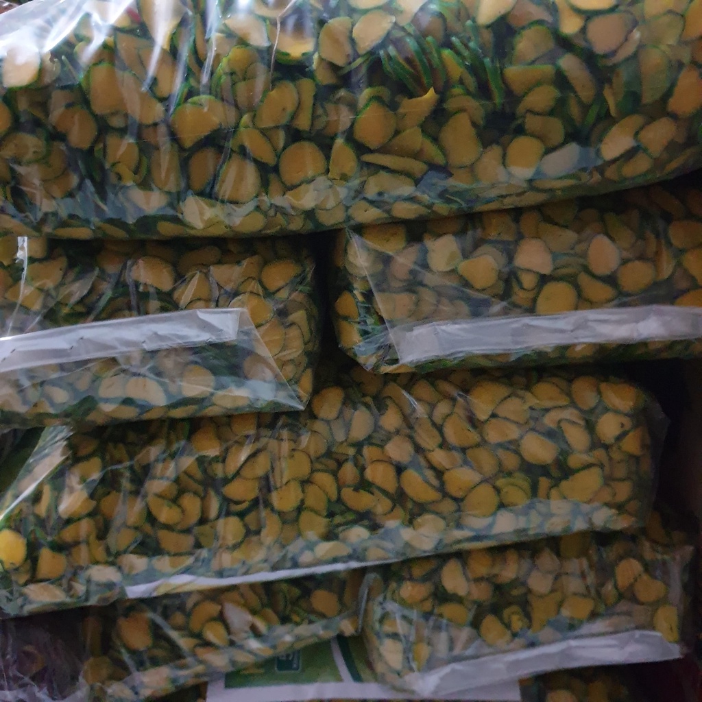 [Bal] Kerupuk Krupuk Mentah Jengkol Warna Hijau Hitam Merah Mutu Istimewa Cap Kapal Emas isi 5kg - JK**