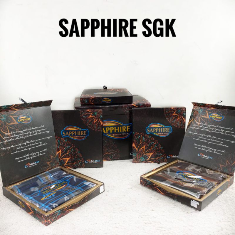 New Sarung SAPPHIRE SGK ( Songket Gunung Kembang )