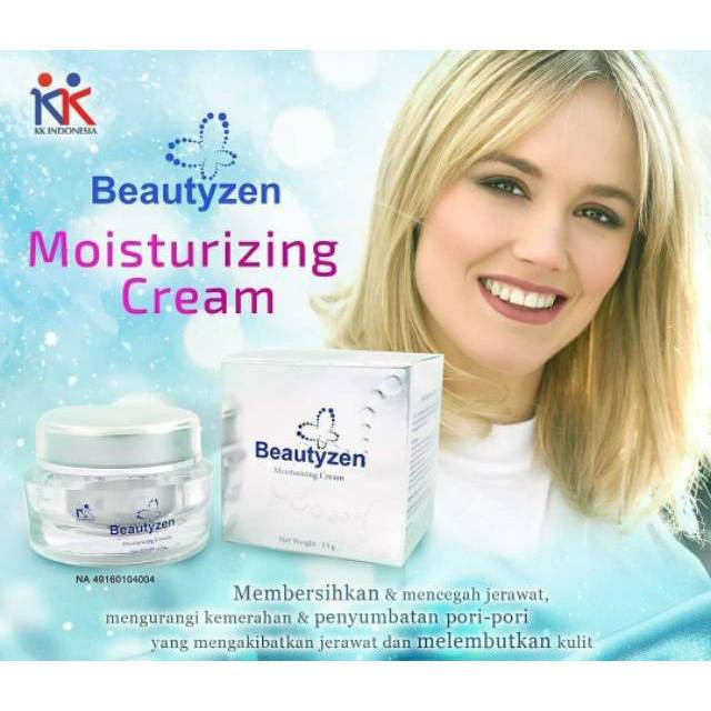 Beautyzen O2XY Face Cream &amp; Moisturizing Cream KK Indonesia Memperlambat tanda Penuaan Dini