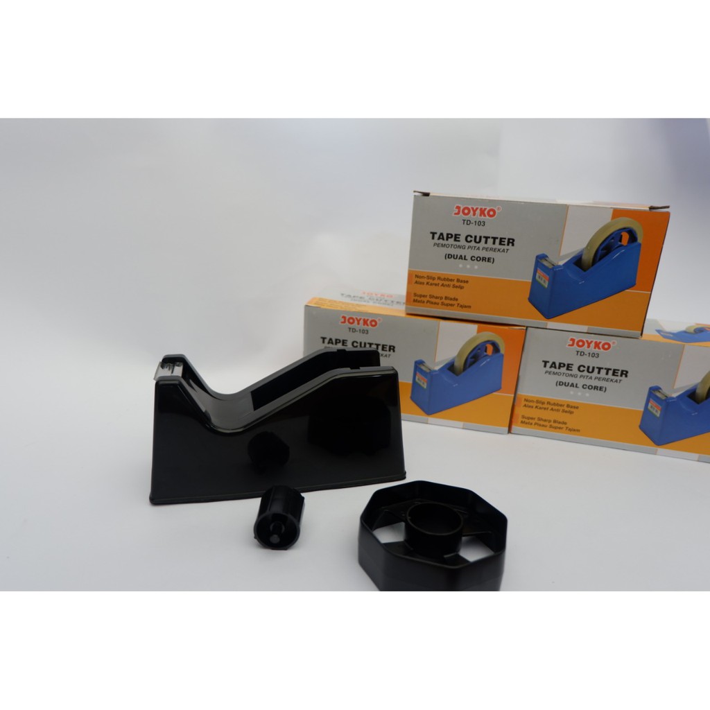 

DISPENSER ISOLASI / TAPE CUTTER JOYKO TD-103 (DUAL CORE) | ALHAZEN_BS