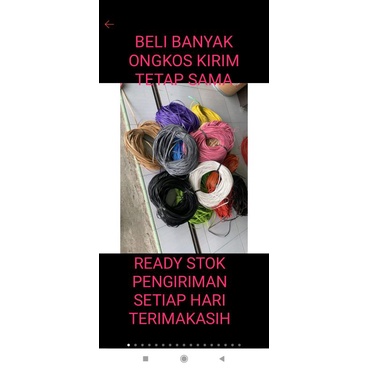 pipi kokedama rattan bahan rotan plastik / bahan rotan lesio sintetis / jual per kilo