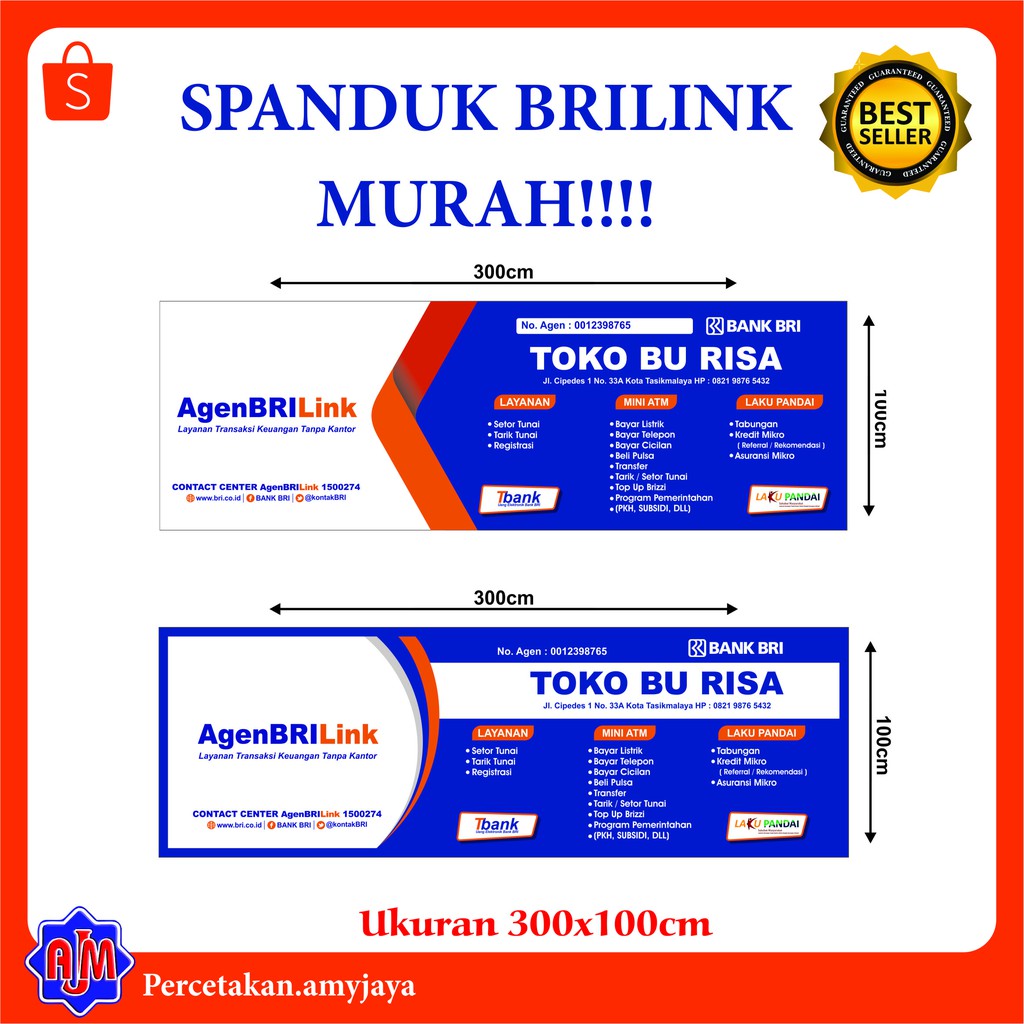 Jual SPANDUK BRILINK MURAH | Shopee Indonesia