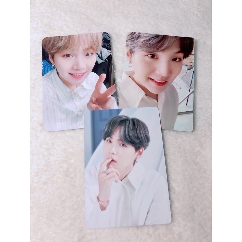 MINI PHOTOCARD - BTS SUGA (BBC Merch, bts ring pc, armybomb pc)