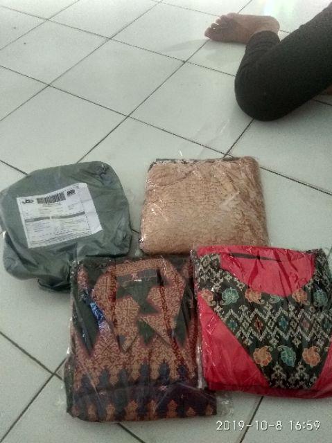 (couple Ready Anak)  Couple Batik 2537 Couple Azzahra Gamis Batik