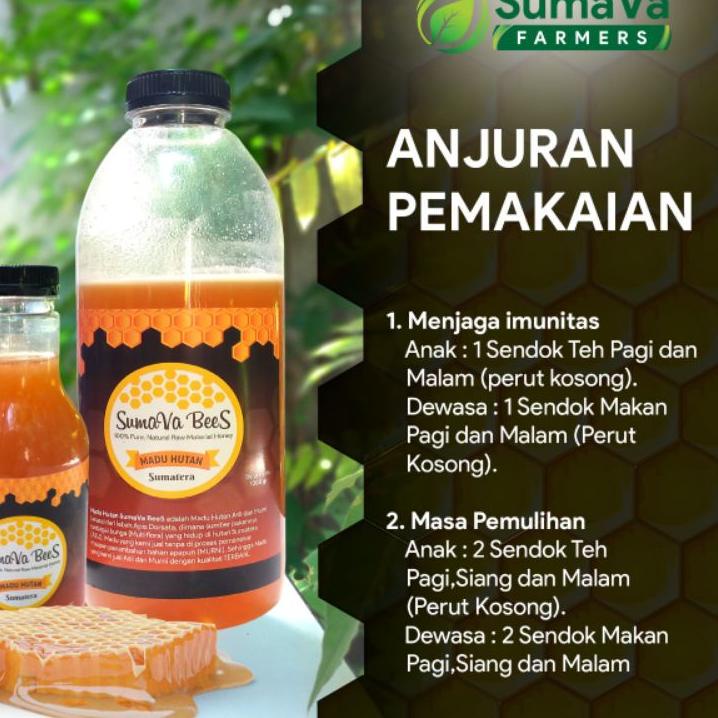 

Produk Keren QZHVC Madu Hutan Madu Asli Madu Murni Madu Liar "SumaVa BeeS" 35 Ready