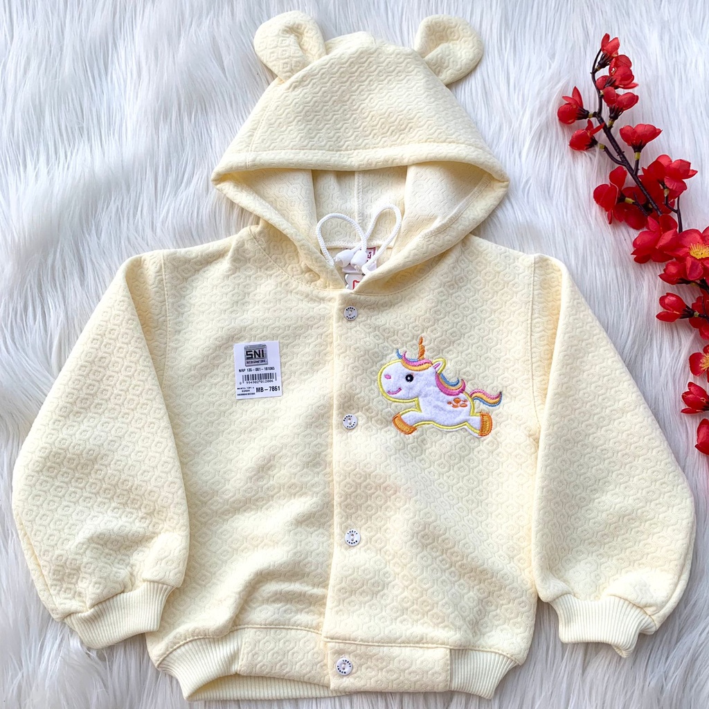 Jaket lokal warna anak cewek cowok bayi laki ada resleting lucu kekinian murah bestseller fashion -jak