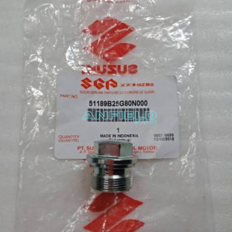 BAUT TUTUP AS SHOCK DEPAN SATRIA FU NEW FACELIFT 2015 SATRIA FU INJEKSI ORIGINAL SGP