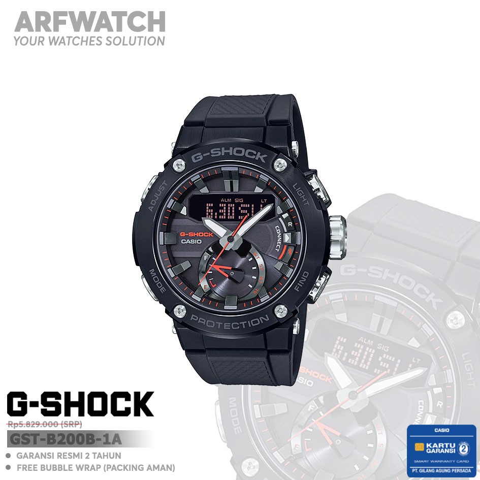 Casio G-Shock GST-B200B-1A / GST-B200B-1ADR Original
