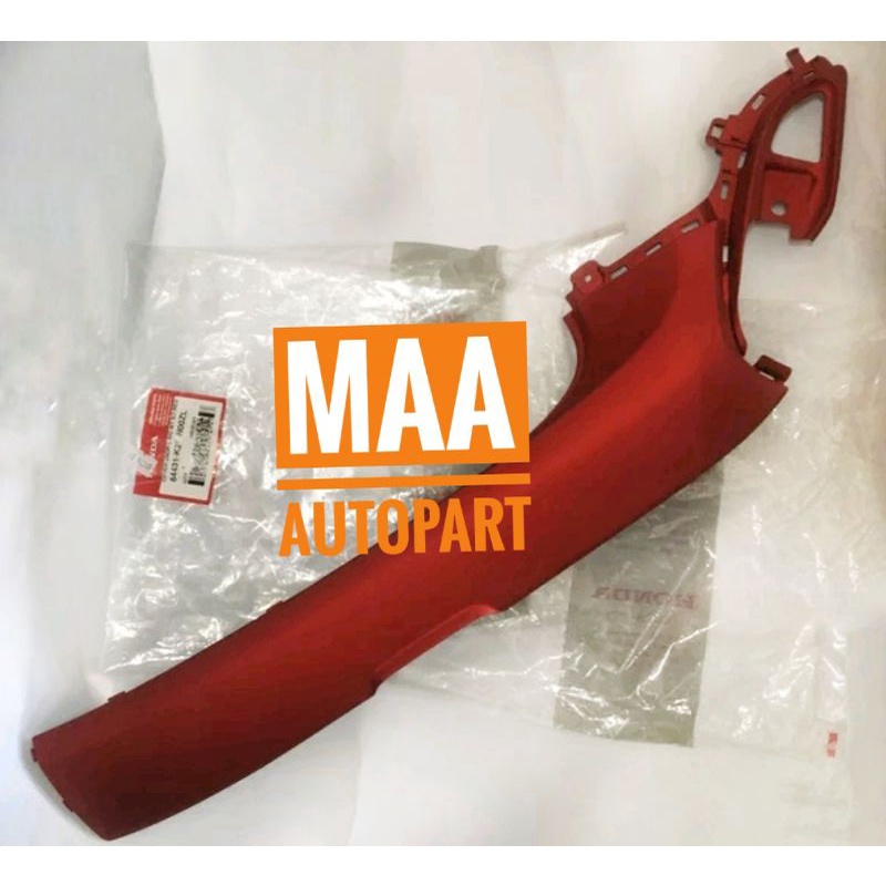 Cover Under Side Dek Samping Bawah Scoopy K2F 2021 Merah Doff Matte Red 64421K2FN00ZM 64431K2FN00ZL 