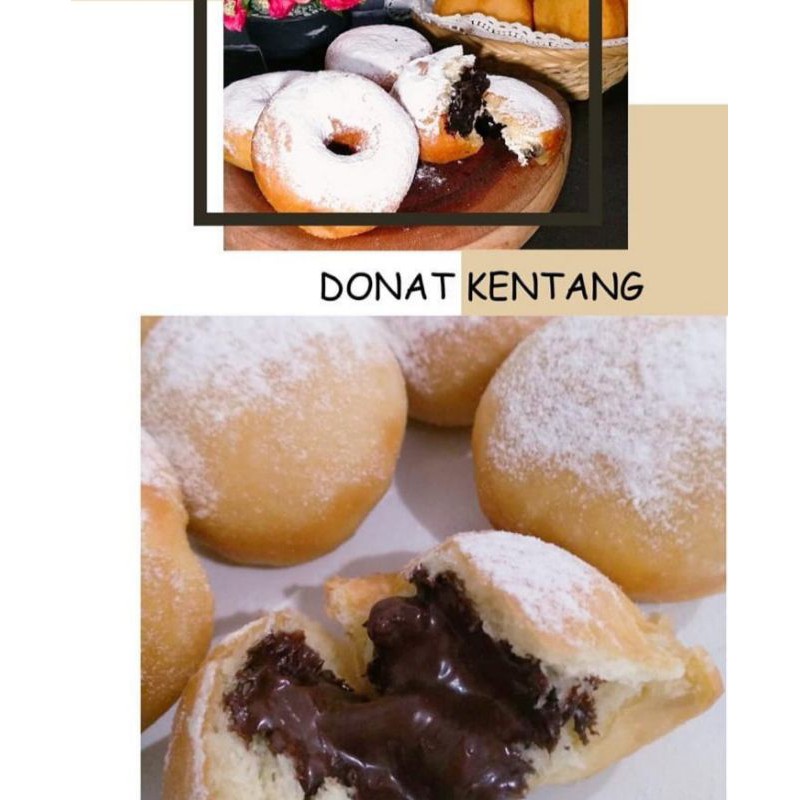 

Donat Kentang Coklat