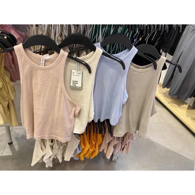 Crop Top H&M Tank Top H&M Cropped Top H&M
