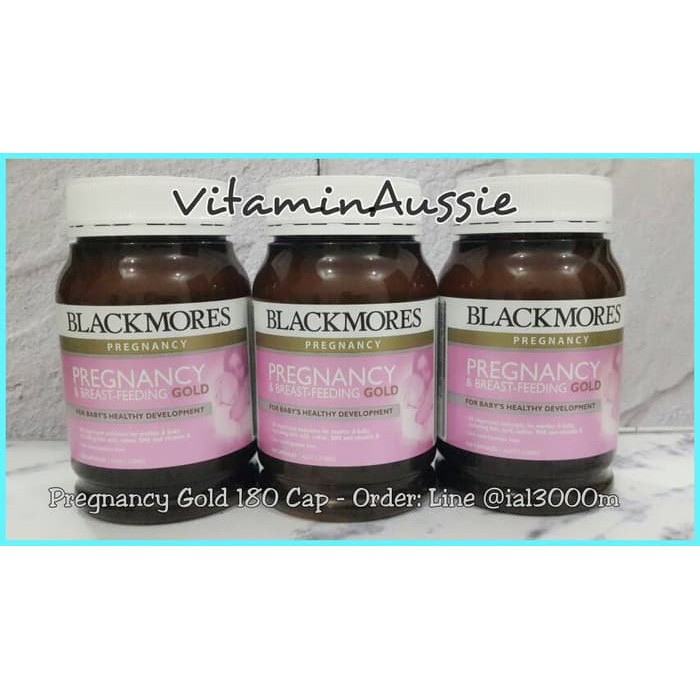 Blackmores Pregnancy Gold 180 capsule Berkualitas