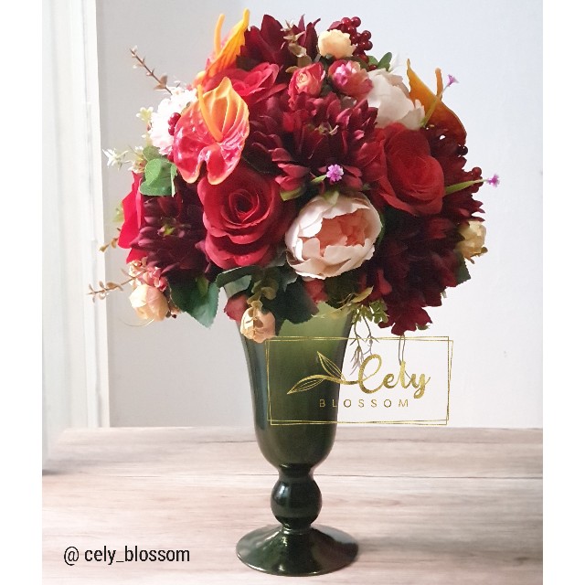 Bunga Peoni Rustic Mini /  Small Rustic Peony Bunch (b20004)