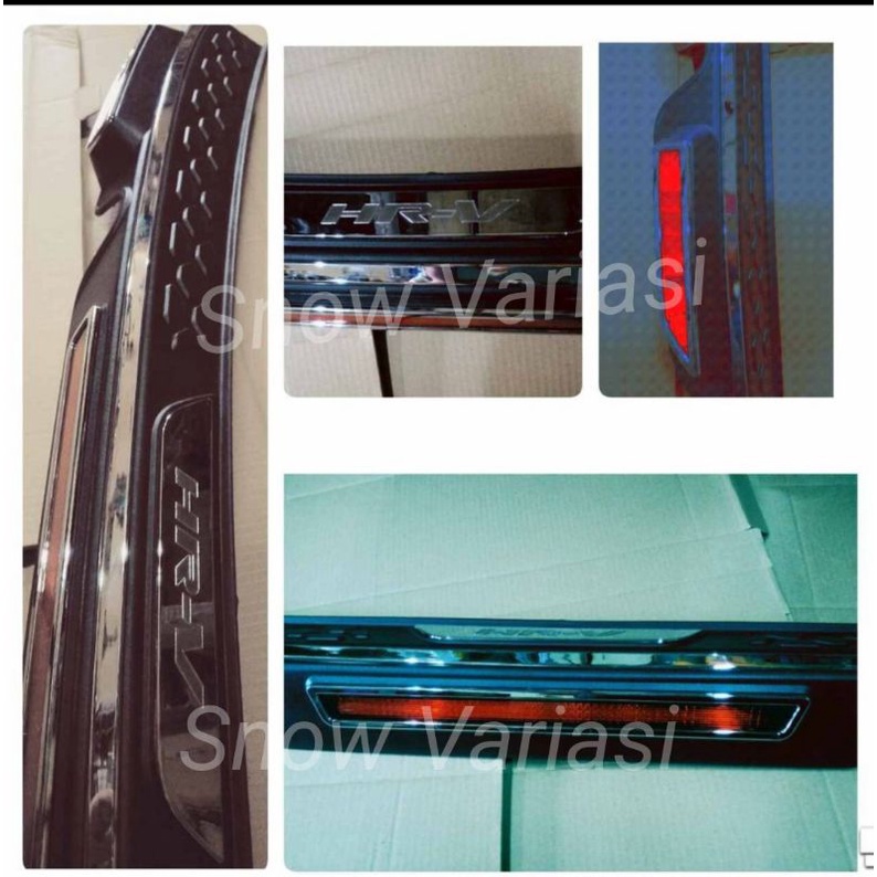 Sil Sill Plate Sillplate Belakang Hrv  Exclusive chrome Reflector