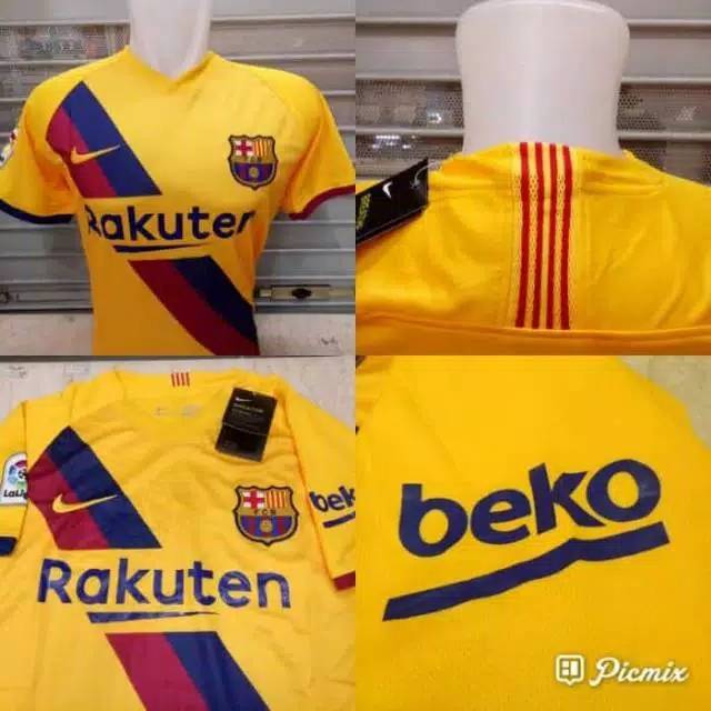 Jersey Bola Barcelona Away Grade Original 2019-2029