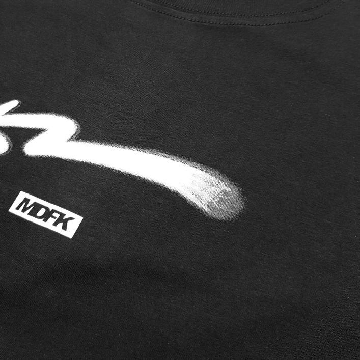 ✱ MDFK Attitude Graffiti T shirt (Black) ☀