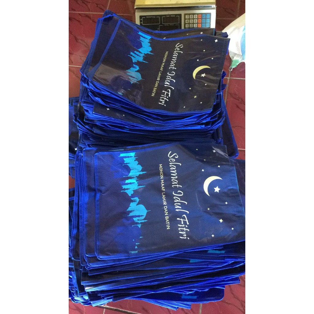 Tas Lebaran Ready Stock Tas Parcel Goodie Bag Hari Raya Idul Fitri Size JUMBO Bingkisan Hampers