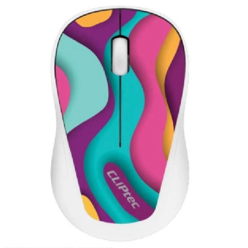 Mouse CLIPtec RZS866T Wireless Silent 2.4GHZ 1200DPI - Xilent Trax