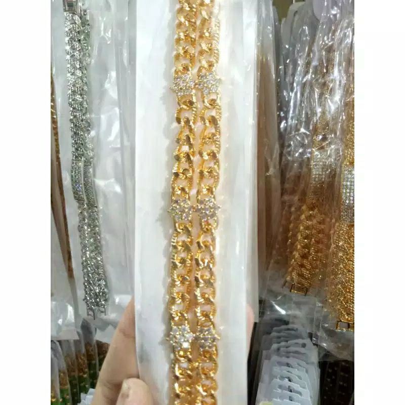 Fourfashion gelang xuping permata Bunga